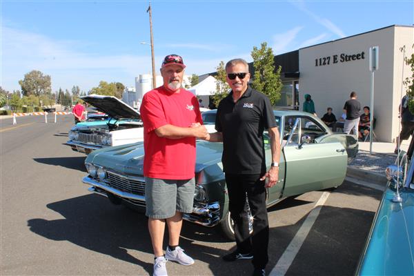 Jerry Chastain and Dr. Reveles
